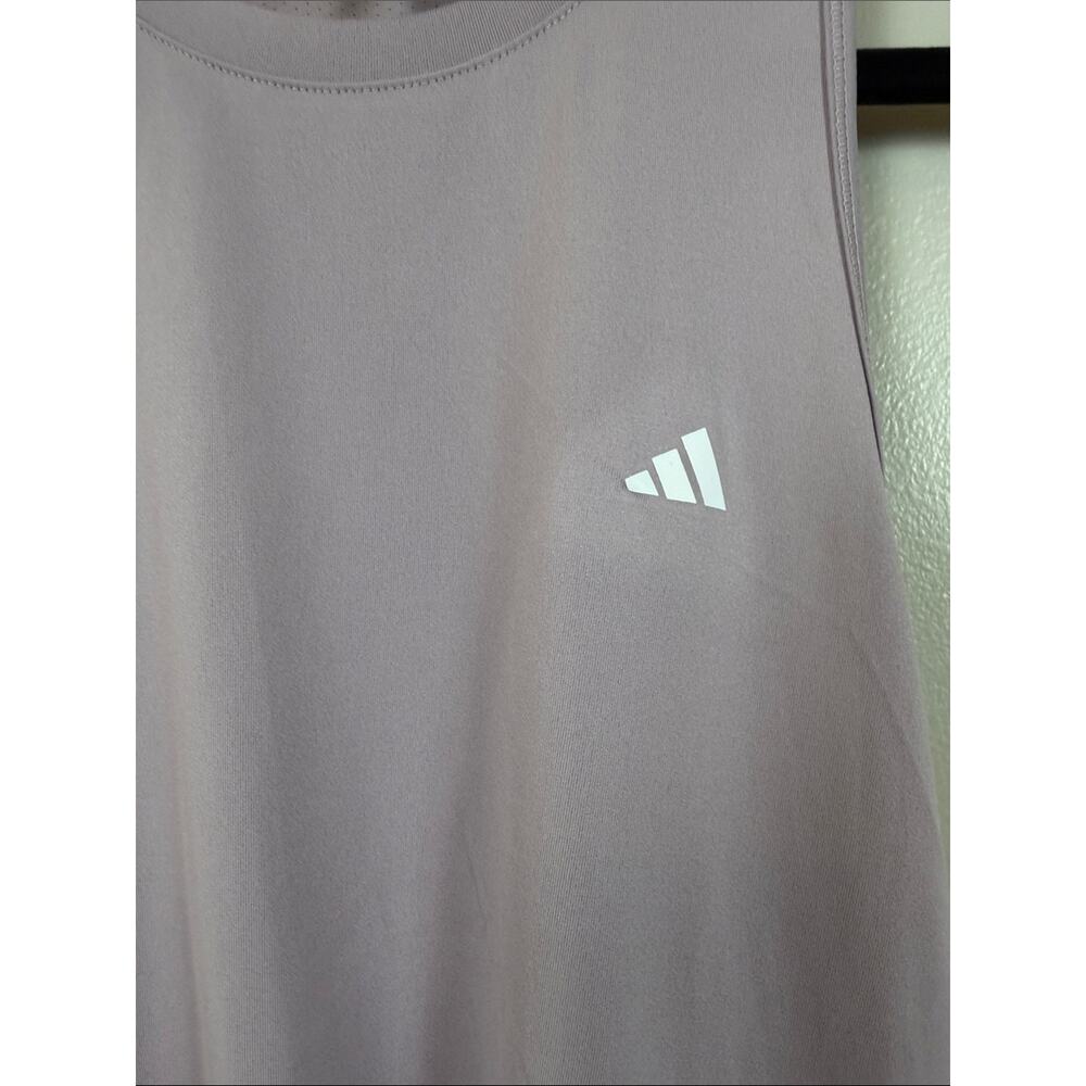 adidas Small Lavender Racerback Training Tank Top - Picture 3 of 7